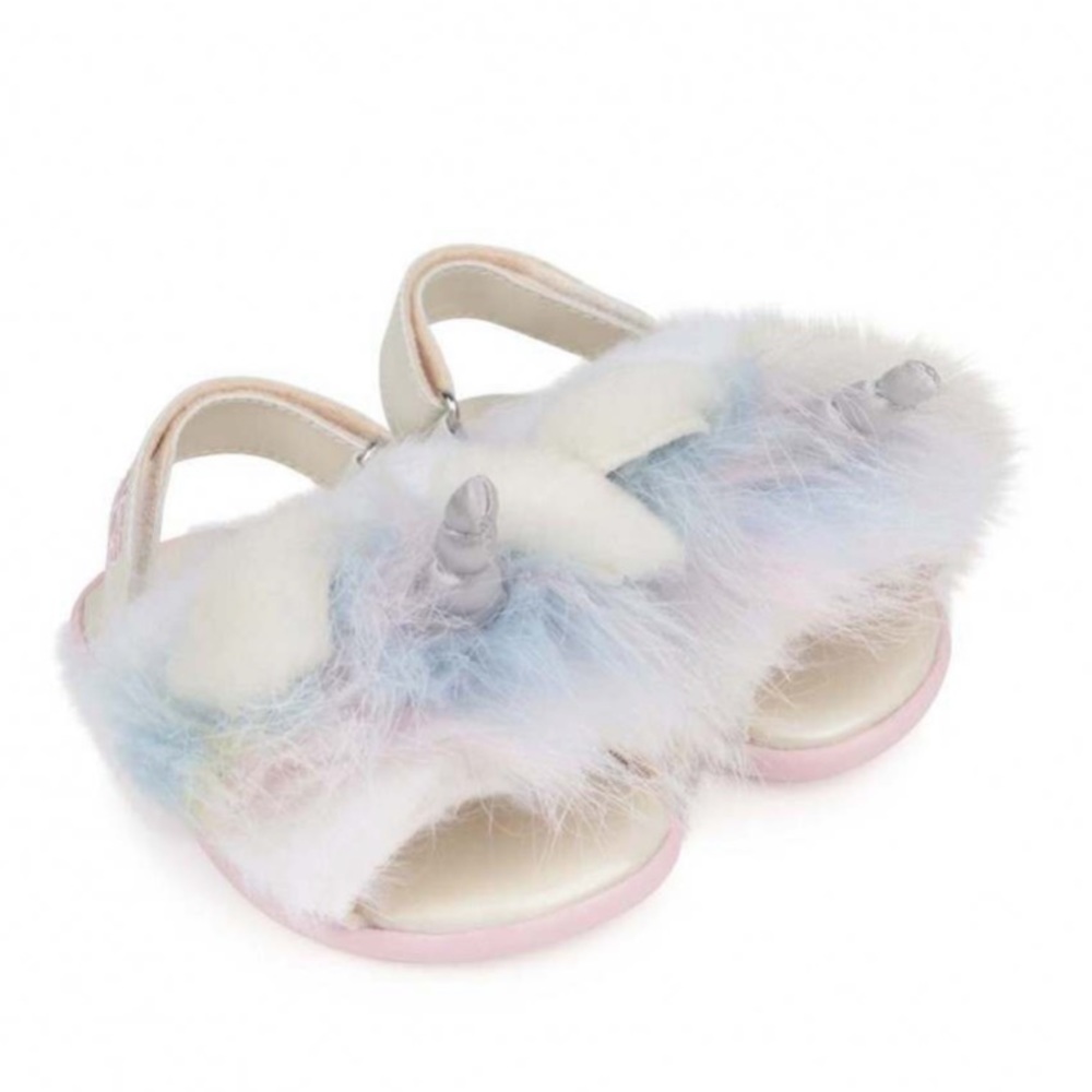 UGG Baby Girls Rainbow Unicorn Sandals